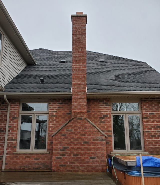 brick chimney