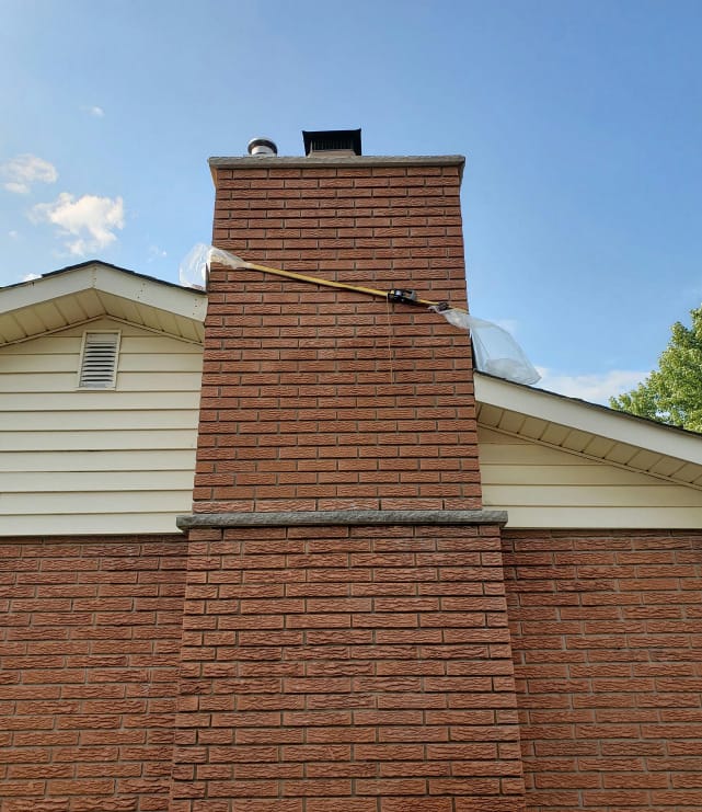brick chimney